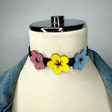 Pansexual Flower Collar