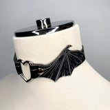 Bat Wing Heart Collar