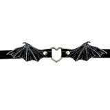 Bat Wing Heart Collar