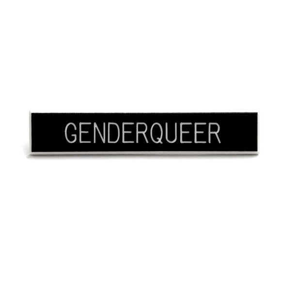 Genderqueer Pin
