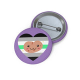 Agender Pride Potato Button