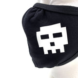 Pixel Skull Face Mask