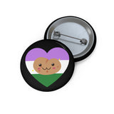 Genderqueer Pride Potato Button