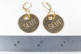 Slut Earrings