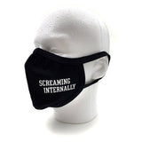 Screaming Internally Face Mask