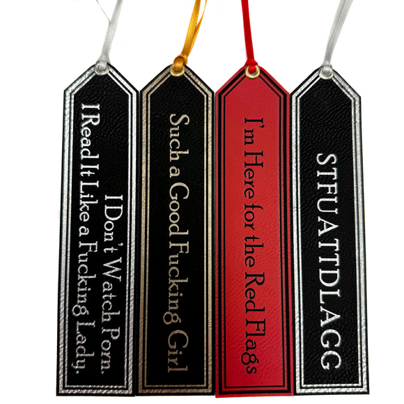 Leatherette Bookmark