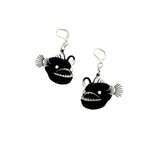 Anglerfish Earrings