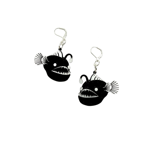 Anglerfish Earrings