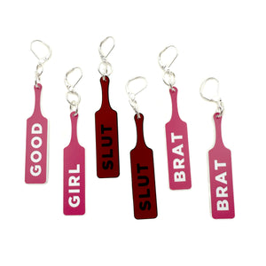 Paddle Earrings (Custom Available)