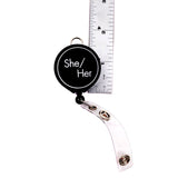 Pronoun Badge Reel