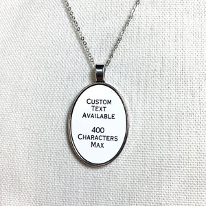 Custom Engraved Necklace