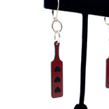 Heart Paddle Earrings