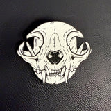 Cat Skull Hair Clip