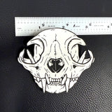 Cat Skull Hair Clip