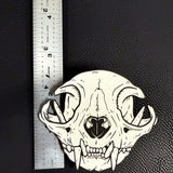 Cat Skull Hair Clip