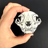 Cat Skull Hair Clip