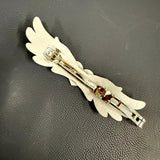 Angel Wing Heart Hair Clip