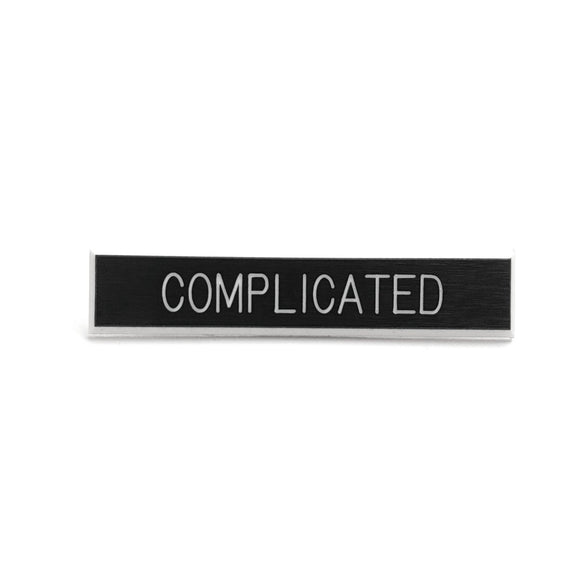Complicated Pin