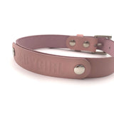 Baby Girl Stamped Collar - Baby Pink