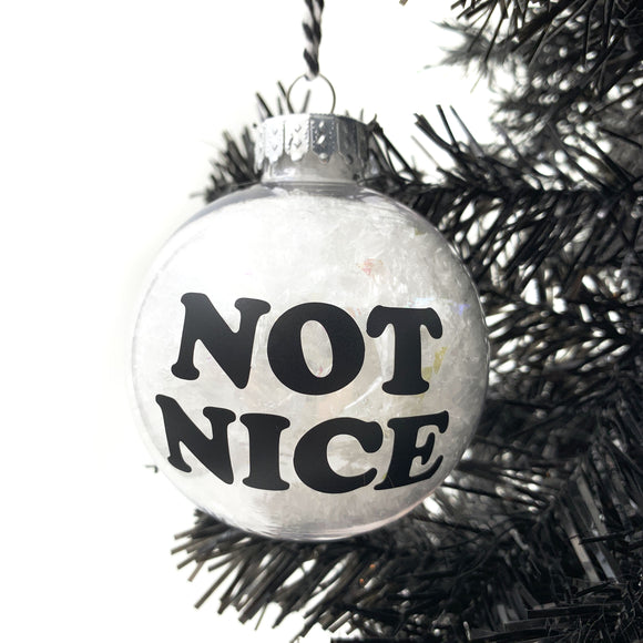 Not Nice Ornament