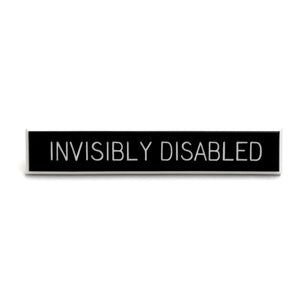 Invisibly Disabled Pin