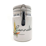 Cannabis Ceramic Jar
