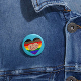 LGBT Pride Potato Button
