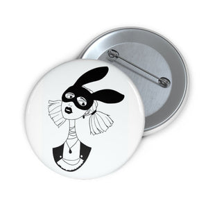 Bunny Mask Button