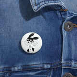 Bunny Mask Button