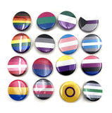 Pride Flag Buttons